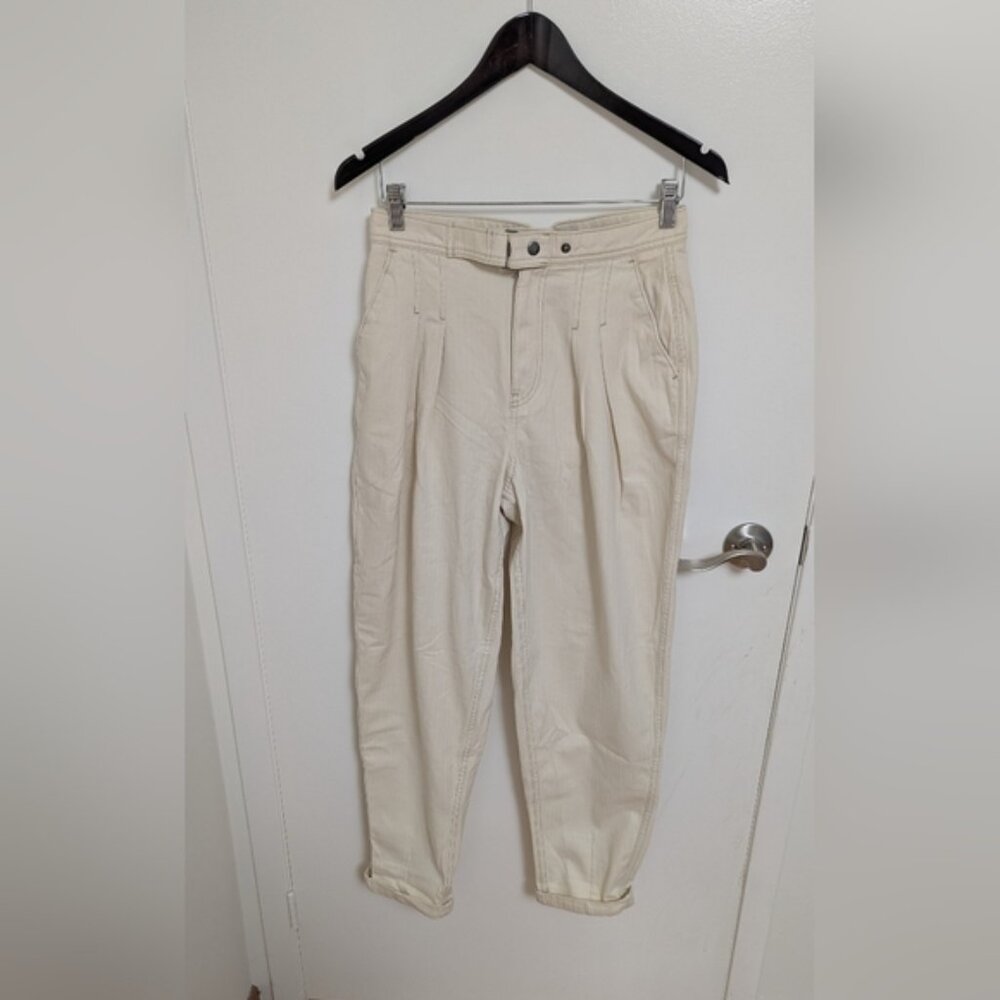 Brand New Cream Coloured Trousers - Size L